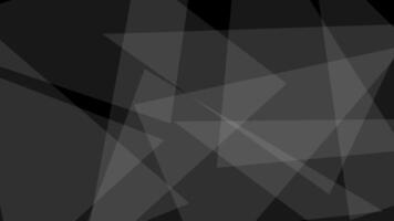 Abstract Geometric Overlay in Black and Gray video
