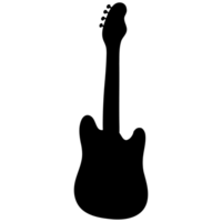 silueta musical instrumento png