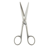 prata metal tesouras em transparente fundo png