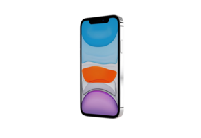Smartphone mockup material designed for professional photo compositing use png