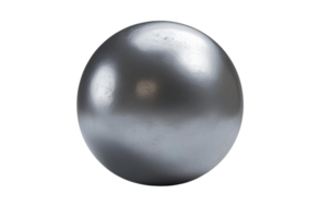 Solid iron ball designed for industrial, mechanical, and heavy-duty functional use. png