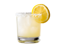 Chilled lemonade with a transparent background for summer graphics. png