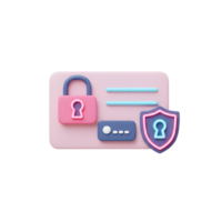 The image depicts a lock, password, and shield, symbolizing security and protection against unauthorized access for digital safety. png