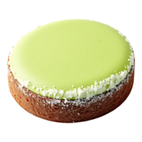 Delicious Round Tart with Lime Glaze png