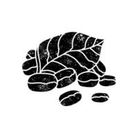 artificial intelligence human head grunge black hand drawn icon vector