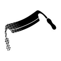 draw knife icon woodworking tool black hand drawn icon in halftone texture vector