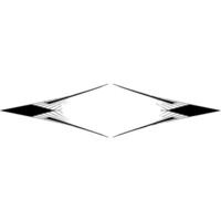 Abstract Geometric Composition In Black And White - Geometry vector
