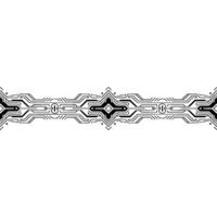 Abstract Circuit Board Monochrome Tech Border vector