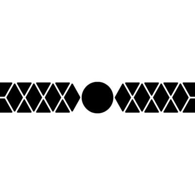 Minimalist Geometric Line Circle Diamond Patterns