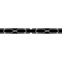Minimalist Tech Background Black And White Geometric Border vector