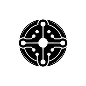 Abstract Circuit Board, Modern Tech vector