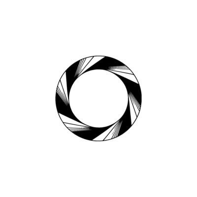 Abstract Geometric Circle Black And White Art