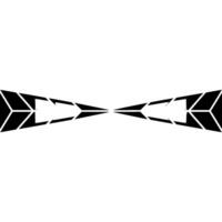 Abstract Geometric Black And Grey Line On Light Background vector
