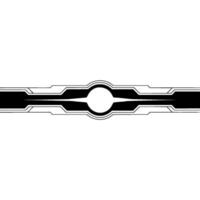 Futuristic Tech Abstract Modern Black White vector