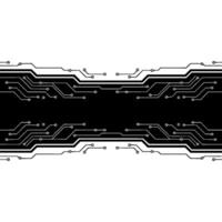 Abstract Circuit Board Modern Tech Background - Technology vector