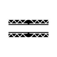 Geometric Divider Elements Modern Black And White vector