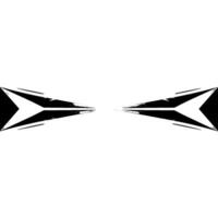 Abstract Geometric Shapes Symmetric On White Background vector