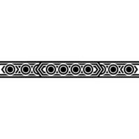 Minimalist Geometric Pattern on White Background, Art Deco Style vector