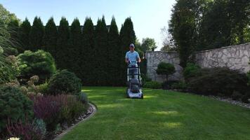 Lawn Mowing Tips for Creating a Perfect Green Space in Your Backyard video
