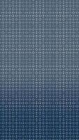 A blue and white patterned fabric with small dots video