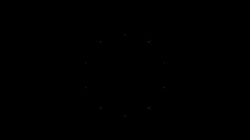 Hand Drawn Burst Pop Animation, Looping Shape Explosion for Overlay video