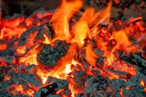 depiction of fire, capturing its beauty, power, and transformative nature. photo
