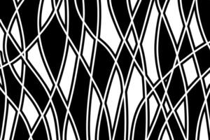 Groovy checkered black and white background vector