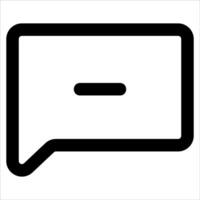 new unique black and white speech bubble icon in white background vector