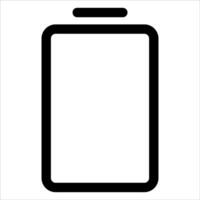 new unique Battery icon illustration in white background vector