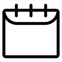 unique calendar icon in white background vector