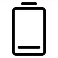 unique new Battery icon illustration in white background vector