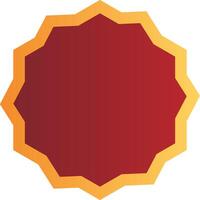 Ornate Frames with Red and Golden Hues vector