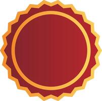 Festive Frames in Red and Gold Colors vector
