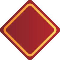 Red and Gold Trimmed Frame Patterns vector