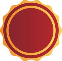 Ornamental Red and Gold Frame Collection vector