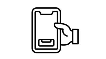 Animated Mobile Game Access Interface video
