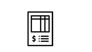 Animated Invoice Document Payment Form video
