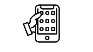 Animated Touchscreen Mobile Game Interface video