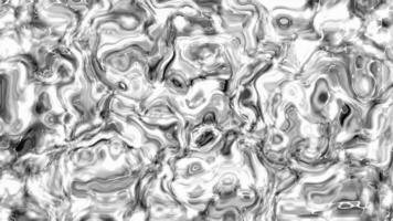 Abstract white water liquid flow animation. ripple fluid texture. video