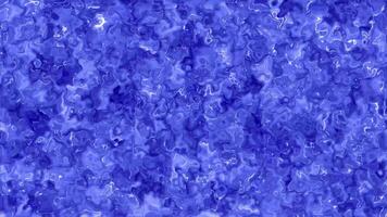 Abstract blue water liquid flow animation. smooth wave motion. video