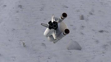 spaceship crashed on unknown planet video