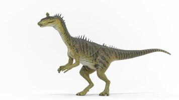 cryolophosaurus ellioti dinosaur 3d render animation video