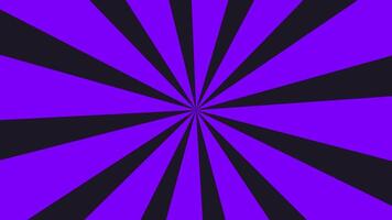 Bright purple and black spiral pattern creating an optical illusion effect video