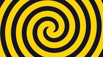 Bright spiral pattern creating a mesmerizing hypnotic effect video