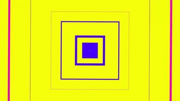 Colorful geometric shifting patterns create captivating visual effects video