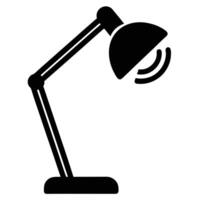 Smart LED Lamp for Modern Desks vector