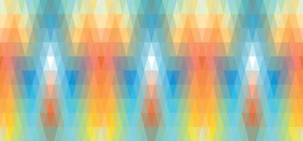 Bright Mosaic Tiles Seamless Pattern vector