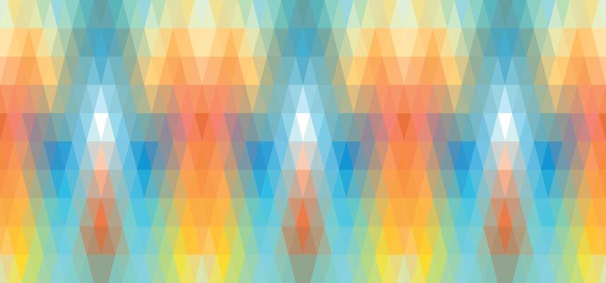 Bright Mosaic Tiles Seamless Pattern