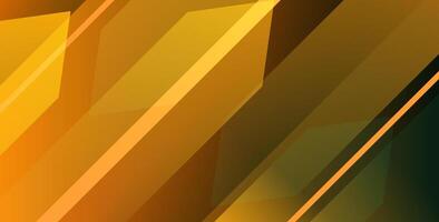 Minimal geometric yellow gradient color abstract background, dynamic shape composition landing page backgrounds. vector