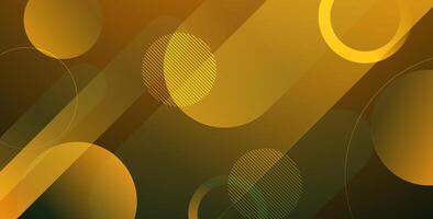 dynamic abstract yellow liquid color gradient round shape geometric fluid shape background. vector